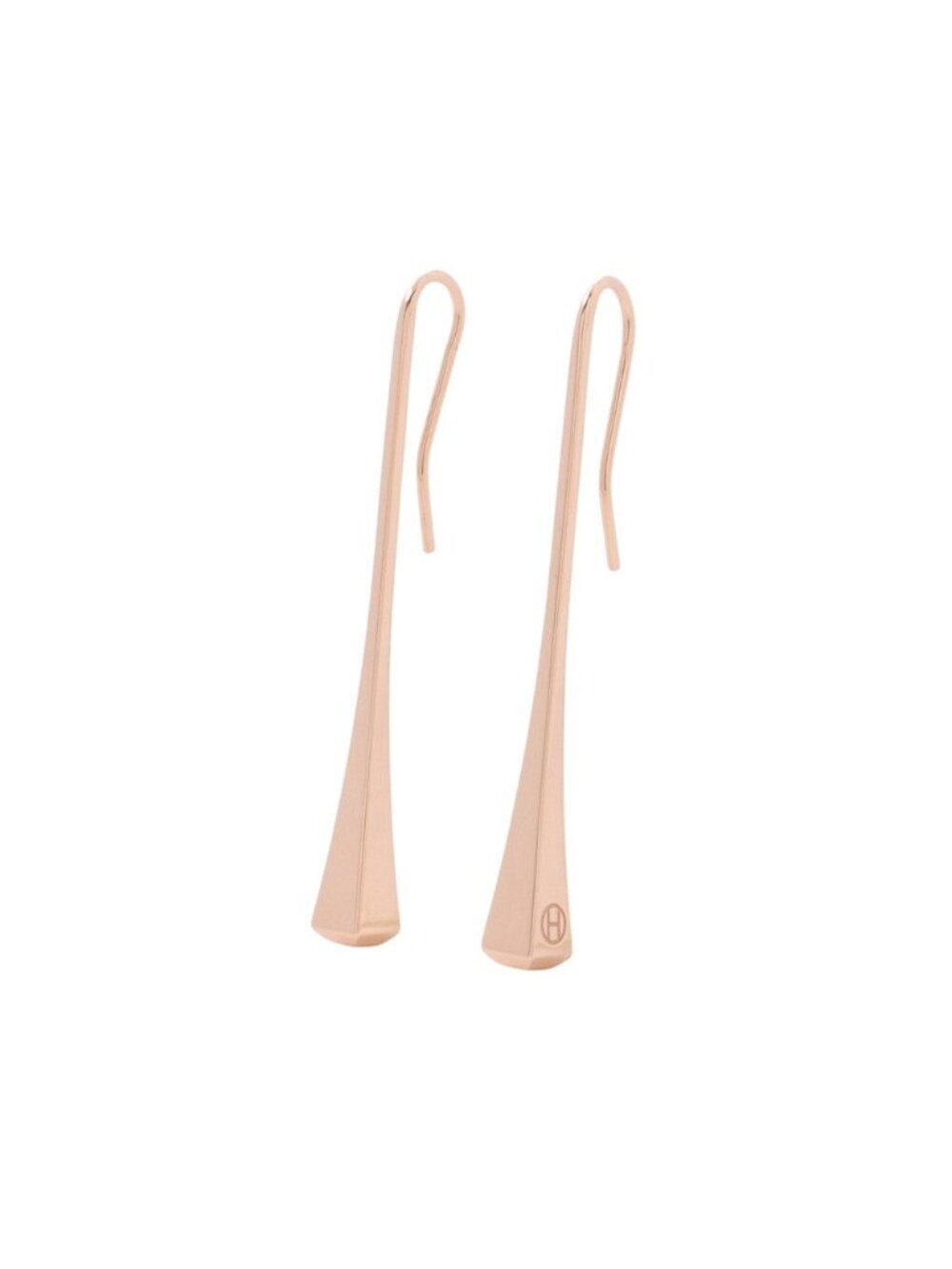 Hermes Earrings Crew de Forges 18k Pink Gold